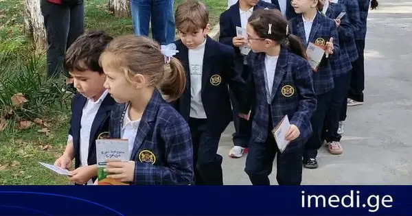 „ჩემი პირველი ნერგის“ პროგრამის მეექვსე დღეს პირველკლასელებმა 1 500-ზე მეტი ნერგი დარგეს