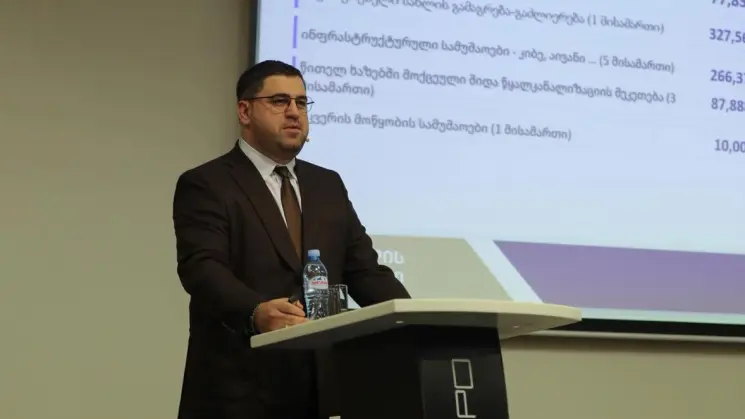გივი ჩხარტიშვილმა მოსახლეობას საქმიანობის ანგარიში წარუდგინა
