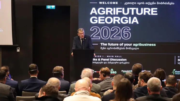 ლაშა დოლიძემ აგროკონფერენცია "AGRIFUTURE GEORGIA 2026" გახსნა