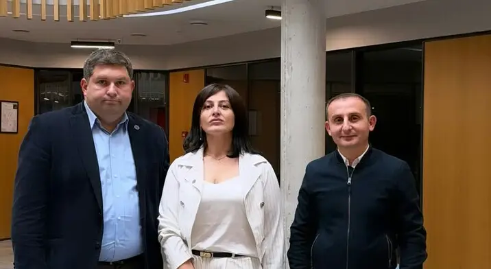 ადვოკატ ნინო.შავგულიძეს ასოციაციის პრეზიდენტმა პირადად მიულოცა გათავისუფლება