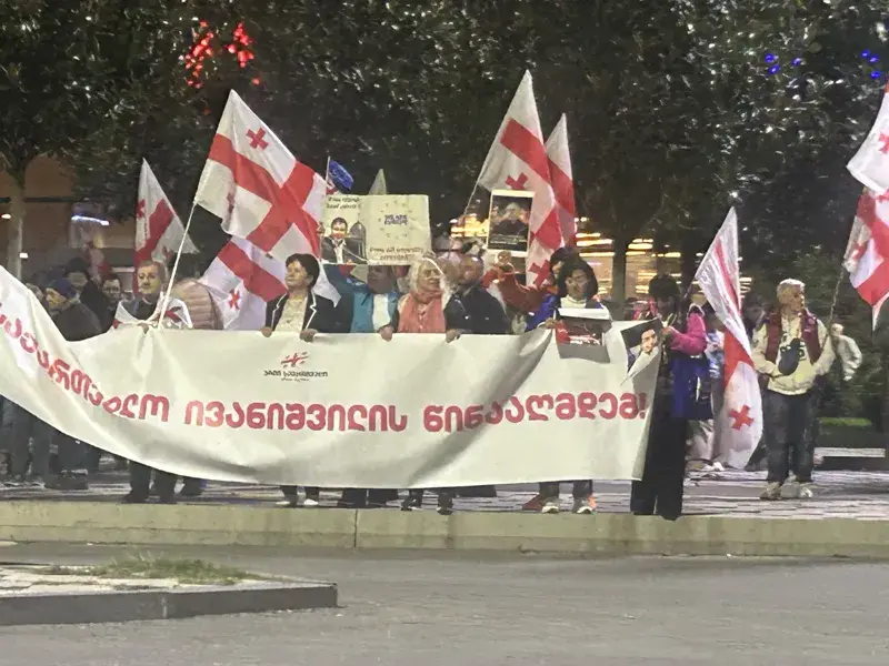 თბილისში ,,შაბათის მარში” მიმდინარეობს