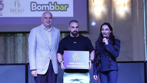 სპორტის მინისტრი ბოდიბილდინგსა და ფიტნესში საქართველოს ეროვნულ ჩემპიონატს დაესწრო