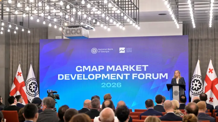 საქართველოს ეროვნულმა ბანკმა და ფინანსური ბაზრების ხაზინების ასოციაციამ, Nasdaq-თან პარტნიორობით, "GMAP ბაზრის განვითარების ფორუმს" უმასპინძლეს