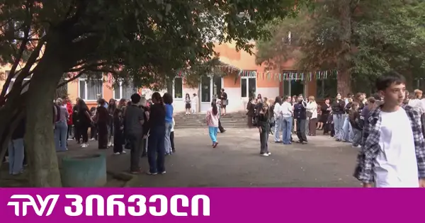 მისაქციელის საჯარო სკოლაში სასწავლო პროცესი შეწყდა - ადგილზე ხმაურია