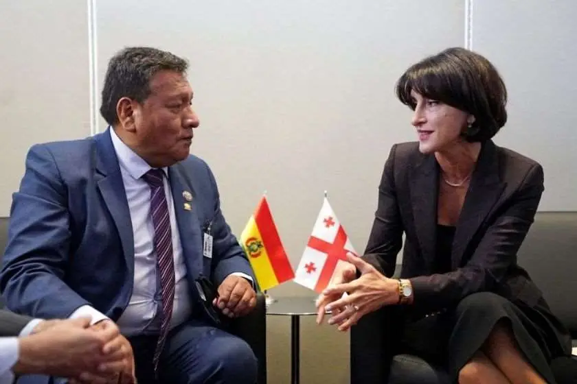 მაკა ბოჭორიშვილმა ბოლივიის საგარეო საქმეთა მინისტრთან შეხვედრა გამართა • POSTV