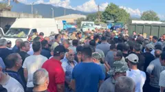 კახეთში აქციების ფონზე ყურძნის ფასი შეიცვალა, თუმცა პროტესტი გრძელდება