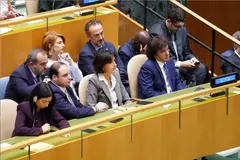 საქართველოს პრემიერ-მინისტრი ირაკლი კობახიძე გაეროს გენერალური ასამბლეის 81-ე სესიის გენერალური დებატების გახსნას დაესწრო