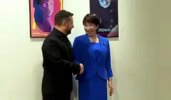 ზელენსკიმ და იაპონიის პრემიერმა უსაფრთხოებისა და ტექნოლოგიების საკითხები განიხილეს