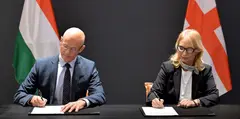 საქართველოსა და უნგრეთის ცენტრალურ ბანკებს შორის თანამშრომლობის მემორანდუმი გაფორმდა