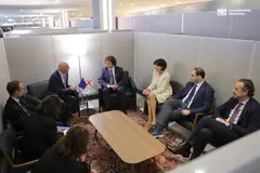 ირაკლი კობახიძე – ალენ ბერსესთან ვისაუბრეთ საქართველოსა და ევროპის საბჭოს სამომავლო თანამშრომლობის შესაძლებლობებზე, რომელიც ურთიერთპატივისცემას ეფუძნება