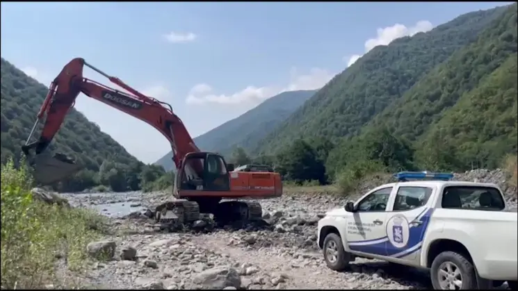 დუშეთში წიაღის უკანონო მოპოვების სამი ფაქტი გამოვლინდა