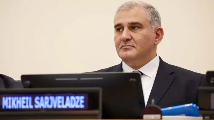 მიხეილ სარჯველაძე გაეროს ასამბლეის ფარგლებში ინსულტის ტვირთის შემცირების საკითხზე გამართულ შეხვედრას დაესწრო
