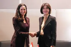მაკა ბოჭორიშვილი უნგრელ კოლეგას ანიტა ორბანს შეხვდა