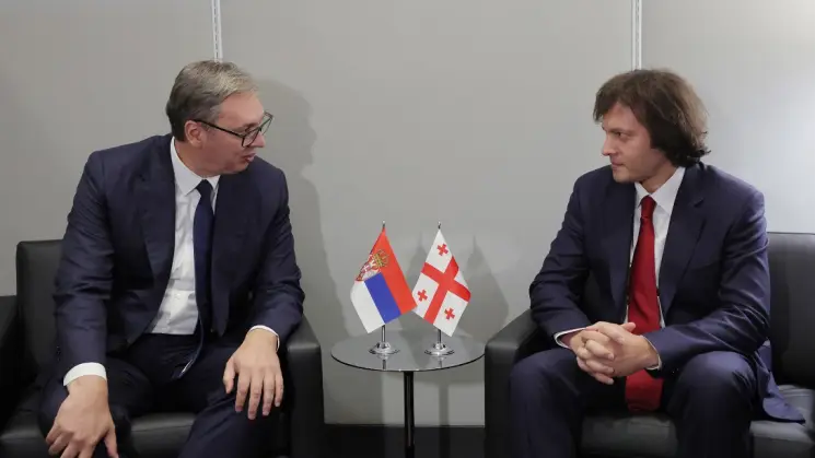 ირაკლი კობახიძე: კონსტრუქციული შეხვედრა მქონდა სერბეთის პრეზიდენტ ალექსანდარ ვუჩიჩთან, ვისაუბრეთ საქართველო-სერბეთის ურთიერთობებსა და თანამშრომლობის შემდგომი გაძლიერების შესაძლებლობებზე