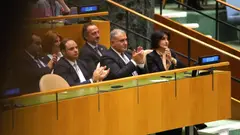 აფხაზეთისა და სამაჩაბლოს თემა მშვიდობის კონტექსტში იყო ნახსენები, რაც განსაკუთრებულად მნიშვნელოვანი პრიორიტეტია თითოეული ქართველისთვის - მიხეილ სარჯველაძე გაეროში პრემიერის გამოსვლაზე