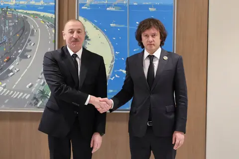 ილჰამ ალიევმა ირაკლი კობახიძეს დაბადების დღე მიულოცა • POSTV