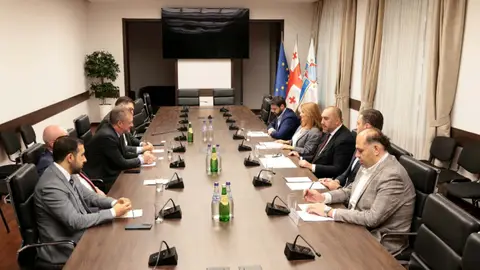 თბილისის საკრებულოში საერთაშორისო პარალიმპიური კომიტეტისა და IBSA-ს ხელმძღვანელ პირებთან შეხვედრა გაიმართა