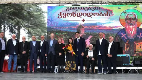 პარლამენტის წევრებმა ჭყონდიდობის დღესასწაულთან დაკავშირებულ ღონისძიებებში მიიღეს მონაწილეობა