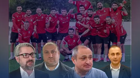 რადიკალური ოპოზიციის წარმომადგენლები საქართველოს ეროვნული ნაკრების წინააღმდეგ