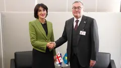 მაკა ბოჭორიშვილი ყაზახეთის რესპუბლიკის საგარეო საქმეთა მინისტრს შეხვდა