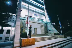 სოხუმის დაცემის დღესთან დაკავშირებით, შინაგან საქმეთა სამინისტროს ადმინისტრაციულ შენობებზე სახელმწიფო დროშები დაშვებულია