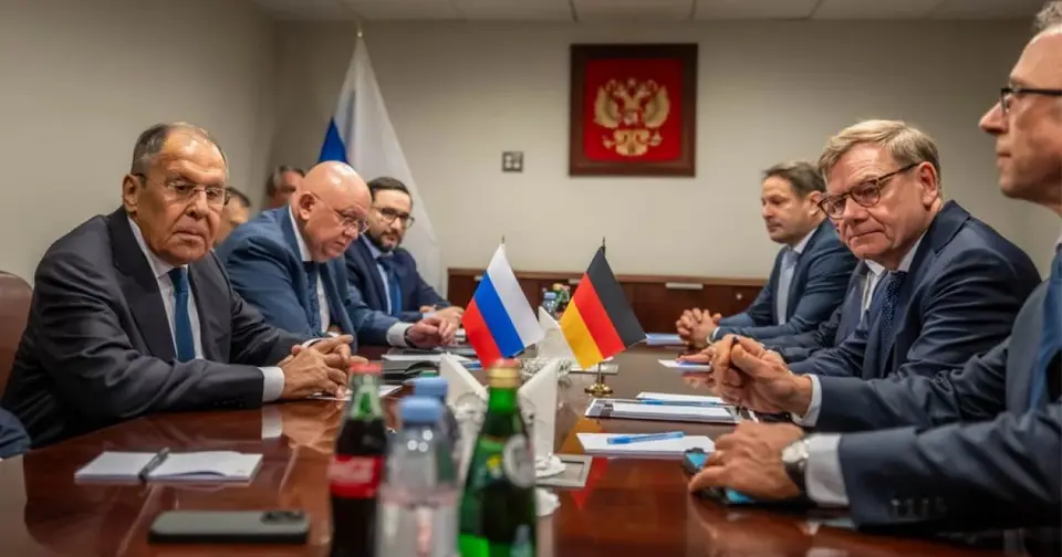 2022 წლის შემდეგ პირველად, გერმანიის საგარეო საქმეთა მინისტრი ლავროვს შეხვდა