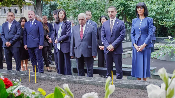 გიორგი ჯინჭარაძემ ჟიული შარტავას ხსოვნას პატივი მიაგო