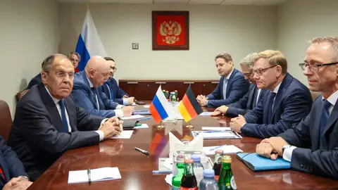 გერმანიისა და რუსეთის საგარეო საქმეთა მინისტრებმა 2022 წლის შემდეგ პირველად გამართეს შეხვედრა