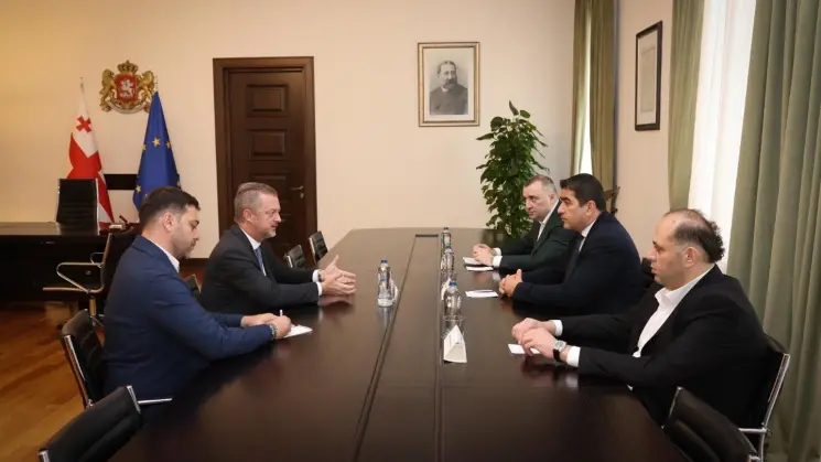 შალვა პაპუაშვილი საერთაშორისო პარალიმპიური კომიტეტის პრეზიდენტს, ენდრიუ პარსონსს შეხვდა