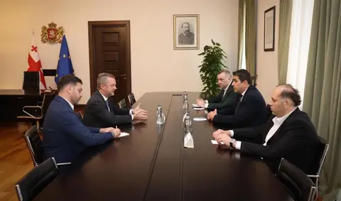 შალვა პაპუაშვილი საერთაშორისო პარალიმპიური კომიტეტის პრეზიდენტს, ენდრიუ პარსონსს შეხვდა