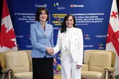 საქართველოს საგარეო საქმეთა მინისტრი მაკა ბოჭორიშვილი დღეს კანადის საგარეო საქმეთა მინისტრს ანიტა ანანდს