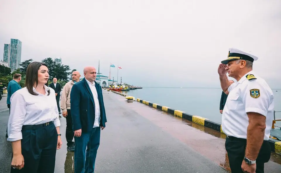 სომხეთის შინაგან საქმეთა მინისტრი ბათუმში საჩვენებელ სამაშველო ოპერაციას დაესწრო