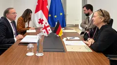 გიორგი ზურაბაშვილმა გერმანიის ახლადდანიშნულ ელჩთან გაცნობითი შეხვედრა გამართა