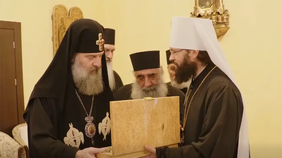 შიო III-მ მოსკოვის საპატრიარქოს დელეგაციას უმასპინძლა - ისაუბრეს „მტკივნეულ რეგიონებში არსებულ ვითარებაზე“