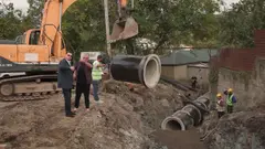 კრწანისის რაიონში მასშტაბური ინფრასტრუქტურული პროექტი ხორციელდება