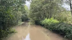 ენგურჰესიდან წლის გაშვებამ სოფელი ტყაია დატბორა