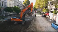 "ჯორჯიან უოთერ ენდ ფაუერი" რუსთაველის გამზირზე წყალმომარაგების ქსელების რეაბილიტაციის პროექტის დასკვნით ეტაპზე გადავიდა