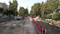 ჯივიპი რუსთაველის გამზირზე წყალმომარაგების ქსელების რეაბილიტაციის დასკვნით ეტაპზეა