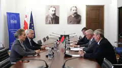 ირაკლი ქადაგიშვილი ბელარუსის პარლამენტის ეროვნული კრების წარმომადგენელთა პალატის დელეგაციას შეხვდა