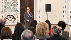მარიამ ლაშხმა მთაწმინდის რაიონის ღვაწლმოსილი მასწავლებლების დაჯილდოების ცერემონიაში მიიღო მონაწილეობა