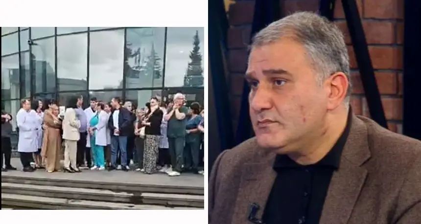 მინისტრის შურისძიება? – ექიმებს აქცია ბათუმის რესპუბლიკურ საავადმყოფოში