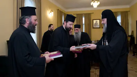 სრულიად საქართველოს კათოლიკოს-პატრიარქმა მსოფლიო საპატრიარქოს დელეგაცია მიიღო