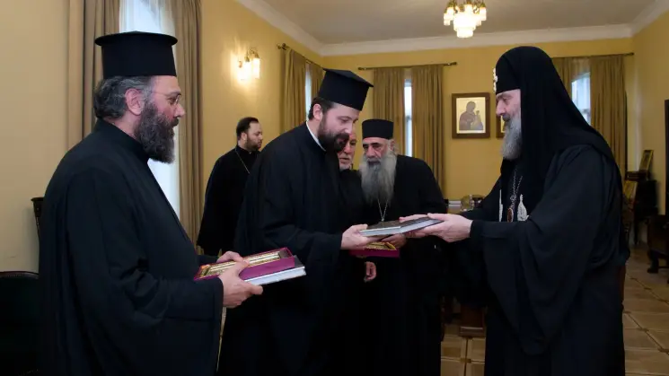 სრულიად საქართველოს კათოლიკოს-პატრიარქმა მსოფლიო საპატრიარქოს დელეგაცია მიიღო