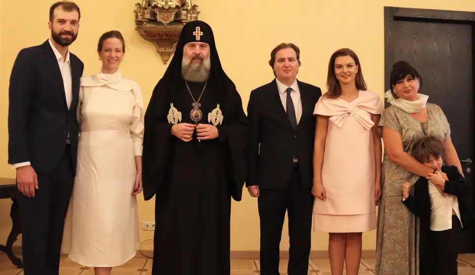 ბაგრატიონთა სამეფო გვარის წარმომადგენლები და მათი ოჯახის წევრები საქართველოს საპატრიარქოს ეწვივნენ