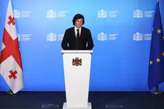 ირაკლი კობახიძე: 2020 წლის შემდეგ შვიდჯერ არის გაზრდილი ტვირთბრუნვა შუა დერეფანში, რასაც სჭირდება ახალი ინფრასტრუქტურა და ამაზე აქტიურად ვმუშაობთ - ეს არის ანაკლიის პორტის განვითარება, ფოთის პორტის პოტენციური გაფართოება, საავიაციო ინფრასტრუქტურა, ჩქაროსნული ავტომაგისტრალები, რკინიგზის მოდერნიზაცია