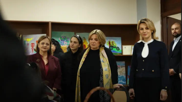 თამარ ბაგრატიონმა ბათუმის №26 საჯარო სკოლასთან არსებული ინკლუზიური განათლების ცენტრი მოინახულა