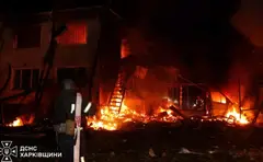 რუსეთმა ხარკოვს „ბანდეროლის“ რაკეტებით შეუტია – დაიღუპა ერთი და დაშავდა 8 ადამიანი