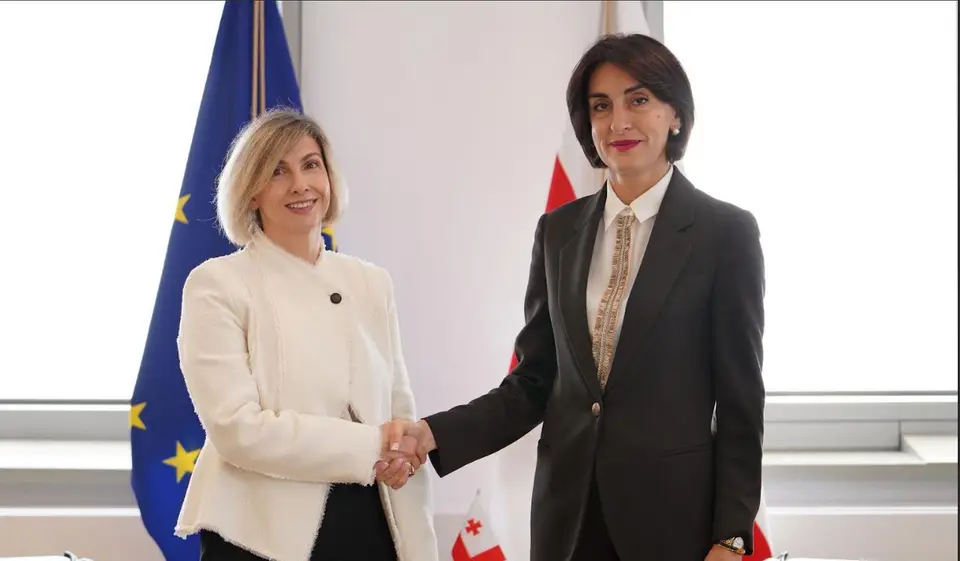 მაკა ბოჭორიშვილი საბერძნეთის რესპუბლიკის ელჩს, სოტირია თეოჰარიდისს შეხვდა