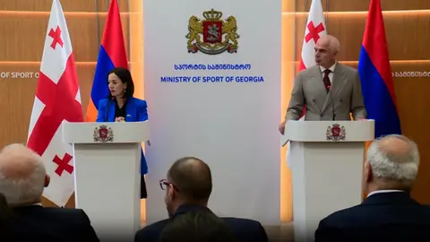 შალვა გოგოლაძემ სომხეთის განათლების, მეცნიერების, კულტურისა და სპორტის მინისტრს უმასპინძლა