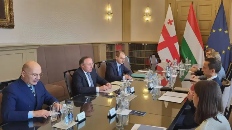 გიორგი ზურაბაშვილმა უნგრეთის საგარეო საქმეთა სამინისტროს სახელმწიფო მდივანთან შეხვედრა გამართა